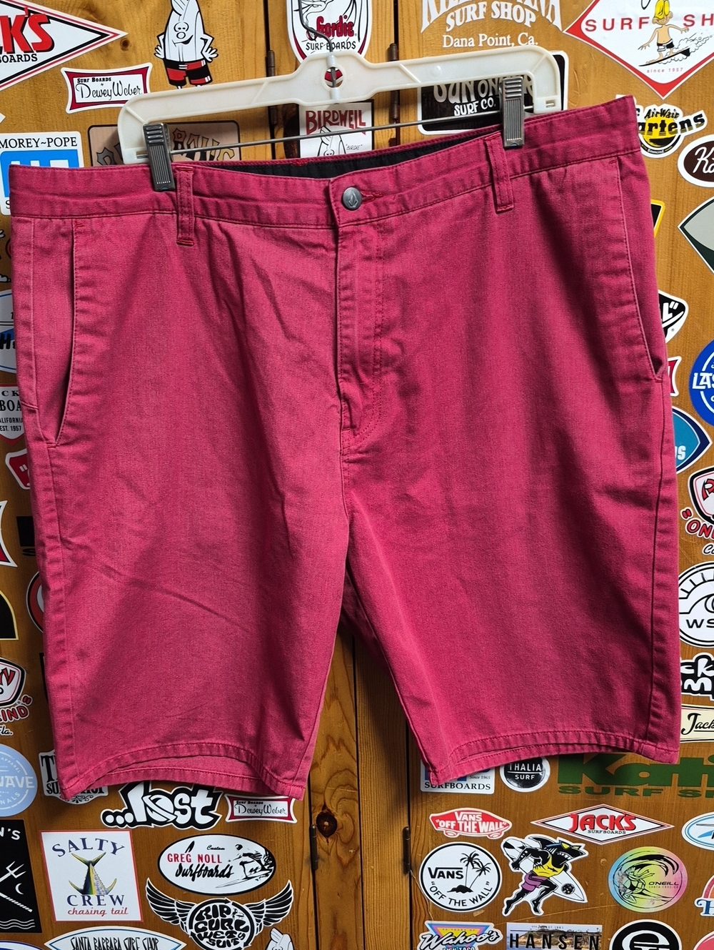 Volcom Flat Front Shorts Size 38